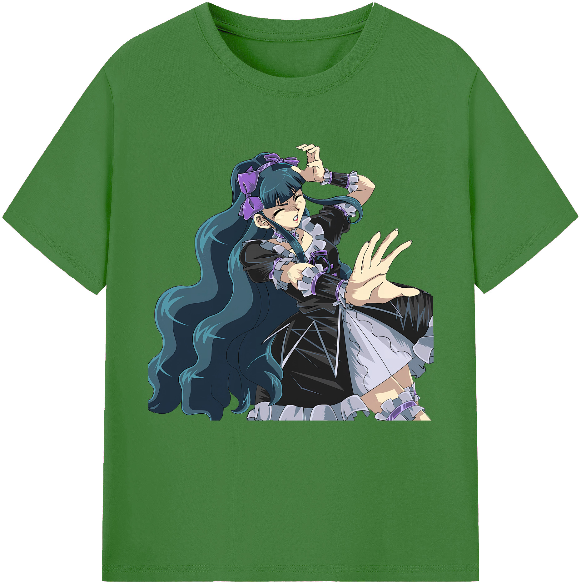 （画像用） 遊☆戯☆王 Yu-Gi-Oh! レディースカジュアルプリントTシャツ（綿100％）